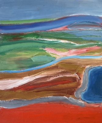 Die Brücke, 55x46cm, 2016